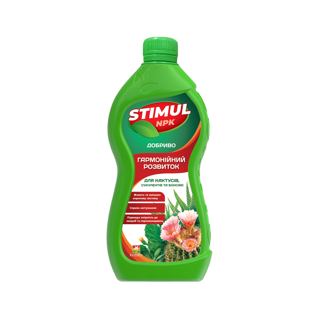 STIMUL-NPK для кактусов, суккулентов, каланхоэ и бонсай